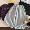 Calça de Moletom Infantil Bangcheng 2026 Outono Novo Estilo Coreano Patchwork Infantil Casual Calça Lisa para Bebê Calças Largas Tendência