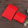 Bolsa de terciopelo con estampado rojo caliente y cordón, estilo chino, patrón auspicioso, bolsa de brocado, bolsa para dulces y joyas de Año Nuevo