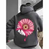 Sudadera con capucha transfronteriza Exportación Moda masculina Patrón de flores grandes Deseo Amazon Temu Uno