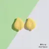Hojas Escarchadas de Colores Accesorios de Resina Pegamento Crema DIY Funda para Teléfono Móvil Pasador Vaso de Agua Imán para Refrigerador Material para Joyería