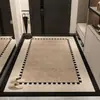 Alfombrillas de Piso Francesas Sencillas, Alfombras para Puerta de Entrada, Felpudos para el Hogar, Alfombrillas de Entrada de Sala de Estar de Alta Gama Antideslizantes, Lavables