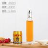 Garrafa Redonda de 500ml Personalizada pelo Fabricante para Azeite, Garrafa Marrom Quadrada Transparente para Óleo, Garrafa de Vidro de 250ml para Óleo de Camélia