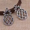 28x17mm 2.3g Plata Antigua Comercio Exterior Accesorios DIY Venta Caliente Transfronteriza Colgante con Borde de Piña