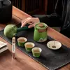 Conjunto de Chá Incensado Kit Presente, Um Bule e Três Xícaras, Suporte para Incenso, Presente para Eventos Corporativos para Clientes, Lembrança Comemorativa, Personalizável