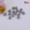 Ouro 14K Preenchido Cor Preservada Recorte Lanterna Bola Contas Separadas Contas Douradas Pulseira Colar Contas Acessórios de Joalheria DIY Atacado