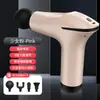 Pistola de massagem fascial profissional transfronteiriça, massageador mini portátil para relaxamento muscular fitness, pistola de massagem elétrica para uso doméstico, pistola de massagem fascial para pescoço