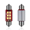 Luz de leitura LED dupla ponta para carro ampla pressão 31 mm 4 smd 3030 36 39 41 MM 6 SMD2835 luz de compartimento