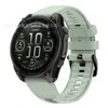 Adequado para Relógio Garmin Fenix8 Pulseira de Silicone Monocromática de Liberação Rápida Fenix 7/6/5 Pulseira de Pulso Esportiva de Reposição