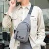 Bolso de Pecho para Hombre, Bolso de Hombro, Bolso Pequeño Multicapa de Gran Capacidad para Hombre, Bolso Multifuncional para Deportes al Aire Libre, Bolso Cruzado de Comercio Exterior