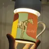 Juego de Tazas de Hueso de Porcelana Matu Familia H Transfronterizo Juego de Té para la Merienda Taza para Leche de Desayuno Regalo Souvenir