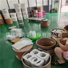 Piezas especiales con forma reforzadas con fibra de vidrio y rellenas de PTFE Productos moldeados de PTFE con fibra de vidrio CNC