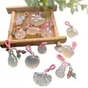 Colgante de ágata crisantemo tipo hielo hecho a mano, accesorio de joyería para pulsera DIY, llavero
