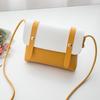 Bolsos de mano para mujer 2022, estilo coreano, estilo occidental, color caramelo, contraste de color, pequeño bolso cuadrado, bandolera de hombro, bolso pequeño sencillo.
