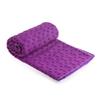 Nueva Toalla de Yoga con Bolsa de Malla Antideslizante Engrosada Alfombrilla de Yoga Toalla Punto de Flor de Ciruelo Microfibra Toalla de Yoga al por Mayor