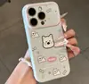 Funda de Teléfono de Perro West Highland White Terrier de Dibujos Animados para Apple 17promax iPhone 16 Huawei Ventana de Corazón Funda Blanda