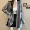 Nuevo suéter de punto cárdigan talla extra para mujer, adecuado para principios de otoño e invierno, adelgazante y de corte holgado, con un toque de alta gama estilo francés, se puede usar como abrigo o chal