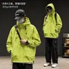 Chaqueta transfronteriza para hombre, marca de moda estilo japonés, chaqueta de montaña con capucha regular, chaqueta de trabajo casual americana para primavera y otoño