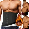 Cinturón de Moda para Hombre con Recubrimiento, Cinturón de Entrenamiento de Cintura Deportivo, Faja Moldeadora, Cinturón Reductor Abdominal