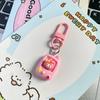 Chaveiro Pequeno de Celular Colorido Sanrio Pingente Cartoon Coração de Menina Presente para Amigos Próximos Acessórios Enfeites para Pendurar