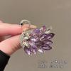 Broche de hoja de arce roja canadiense para mujer, exquisito ramillete de lujo de alta gama, elegante alfiler para traje, accesorios de bienvenida de alta gama