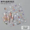 Pegatinas de Halloween para Uñas DIY Calabaza Linda Fantasma Pegatinas para Uñas Transfronterizas Europeas y Americanas Relieve Pegatinas de Uñas Tridimensionales