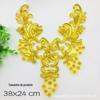 Lantejoula gola grande flor miçanga flor corsage roupa para performance de palco acessórios acessórios decorativos [pequeno atacado]]