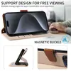 Funda para Teléfono Móvil Motorola Moto G35 5g Funda con Soporte RFID Tapa Flip Funda Protectora Funda para Teléfono Móvil Antideslizante