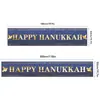 Amazon Transfronteiriço Novo Candelabro Hanukkah Judaico Banner Decoração de Jardim Suprimentos para Festa Tecido de Fundo