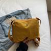 Bolso Cruzado Casual Casual Nicho Lona Mujer 2025 Nuevo Moderno Versátil Moda de Un Hombro Mochila Deportiva Ligera