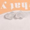 Pendientes de resina con forma de corazón de melocotón puntiagudo, accesorios para el cabello, horquillas, fundas para teléfono móvil, venta al por mayor, bonitos y coreanos que combinan con todo