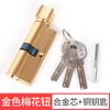 Cilindro de cerradura de puerta interior, cilindro de cerradura de puerta de dormitorio pequeño, cilindro de cerradura de puerta de madera de 70 pulgadas para el hogar, cerradura de manija universal, cabezal de cerradura de cilindro