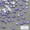 Atacado Roxo Zircônia 5A Borda Chanfrada Pedras de Strass para Nail Art Strass Irregulares Brilhantes da Moda Fundo Plano Pedras de Strass Gota Marquise Decorações para Unhas