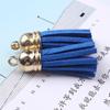 Acessórios diy coreano veludo borla pele de veado couro tassel crianças DIY acessórios clip tassel