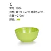 Gz6M Tazón Pequeño de Melamina Colorido Plástico Comercial Imitación Porcelana Vajilla Tazón de Arroz Comida Rápida Tazón Cuadrado para Sopa Restaurante Tazón de Postre Arroz