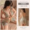 Sexy Deseo Sexo Lencería Sexy talla grande Pijama Deseo Puro Coqueteo Cabestrillo de Cama Camisón Entrepierna Libre Traje Uniforme