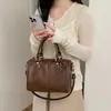Bolso cubo Boston, bolso almohada, bolso de mano para mujer, bolso de hombro, bolso cruzado, bolso clásico de alta calidad para exportación