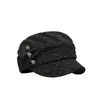Nuevo sombrero ecuestre vintage, sombrero de lino para mujer, gorra de pico nueva de otoño, gorra de vendedor de periódicos, sombrero de artista versátil plisado, estilo japonés