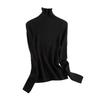 Oferta Especial, Sin Devoluciones ni Cambios. Suéter de punto de cuello alto para mujer, corte ajustado, color liso, sin costuras, suéter de lana de capa base integrado para otoño