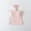 Top de tirantes sexy sin mangas con almohadillas en el pecho para mujer, diseño de verano, top de tubo ajustado sin hombros