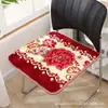 Cojín de Felpa Engrosado de Invierno para Sofá de Casa, Silla de Comedor, Taburete, Cálido para Oficina, Estudiante, Cojín Antideslizante para Silla