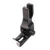 Pie prensatelas de doble collar para carro plano negro 54 prensatelas de línea abierta lateral CL1/32 CL1/16 alto y bajo 0.1/0.2 pie prensatelas con tope de línea