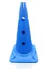 Balde de Jardim com Furos, Balde de Sinalização, Estrutura de Obstáculos, Poste de Sinalização, Equipamento de Treinamento de Futebol, Conjunto de Integração Sensorial e Treinamento Físico, Aprovado pelo Fabricante