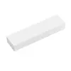 Caja de Pluma Lista para Usar de Tres Compartimentos, Caja de Papel en Blanco, Caja de Hierro, Empaque de Caja de Regalo con Tapa abatible, Servicio de Impresión de Logo Disponible