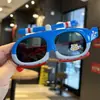Gafas de Sol Polarizadas de Silicona para Niños Helicóptero Gafas para Niños Vacaciones Dibujos Animados Lindas Gafas de Sol con Protección Solar Geniales