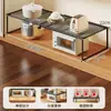 Prateleira para Micro-ondas de Cozinha Casa Rack de Armazenamento Multifuncional para Temperos Prateleira Camada Interna Expansível para Armário Sob a Pia