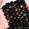 Cuentas Redondas de Jade del Sur Cuentas Sueltas Ágata de Cristal DIY Collar Accesorios de Joyería Semi-Terminados Venta al por Mayor Cuentas Sueltas Hechas a Mano DIY