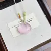 Pingente de Fechadura Pedra Olho de Gato, Pingente de Feijão de Acácia, Acessórios Hanfu, Joias, Colar Cheongsam, Joias de Jade Populares em Atrações Turísticas