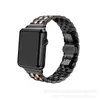 Para Apple Apple Watch Nova Pulseira de Metal de Aço Inoxidável com Cinco Contas Smart Strap Huawei Samsung
