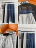 Pantalones cómodos, de tacto fresco, de tres colores tipo mantequilla con un diseño holgado, versátil, adelgazante, fino y de pierna recta, pantalones casuales de pierna ancha para el verano de 2026