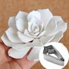Molde cortador de flores de azúcar de acero inoxidable herramienta para pastel nuevo molde cortador de pétalos de flor de longevidad 4 piezas A607